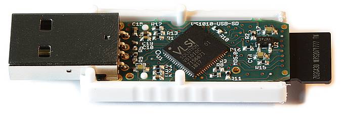 VS1010 USB microSD Card Reader